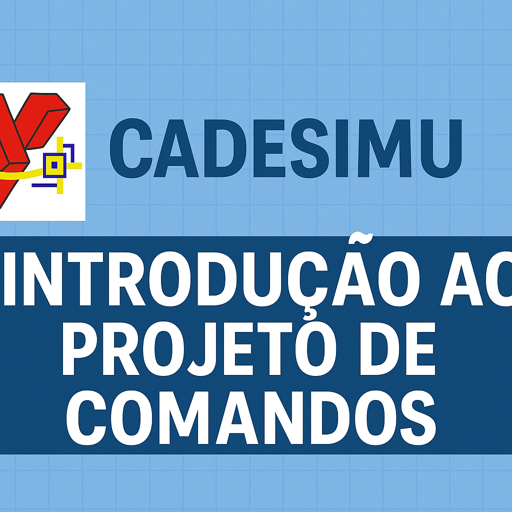 Menu arquivo do CADeSIMu