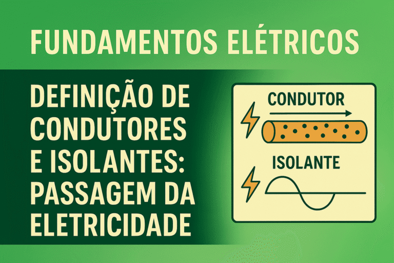 Condutor e Isolante: Passagem da Eletricidade Definição de condutores e isolantes: Passagem da eletricidade