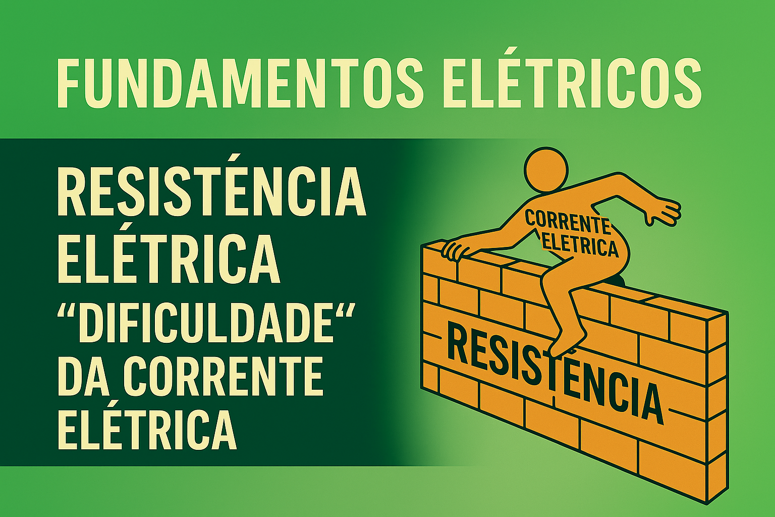 Resistência Elétrica "Dificuldade" da corrente elétrica