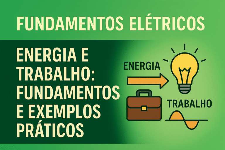 Energia e Trabalho: Fundamentos Energia e trabalho: Fundamentos e exemplos práticos