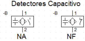 Detectores e sensores no CADeSIMU Imagem: Detector capacitivo