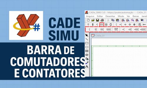 barra de contatores e comutadores