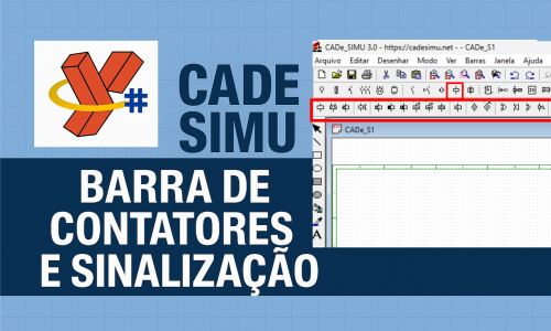 barra de contatores e sinalização