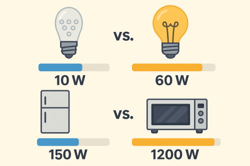 Imagem: Aparelhos mais potentes consomem mais energia
