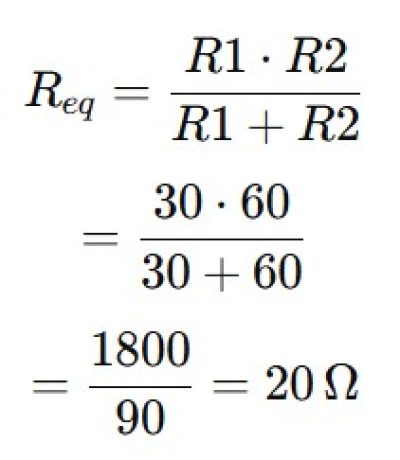 Imagem: Exemplo de calculo Req